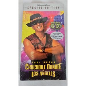 Crocodile Dundee in Los Angeles VHS, 2001, Special Edition NIB Sealed